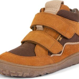 Dětské barefoot boty TEX AUTUMN Cognac Froddo G3110254-14 - hnědá - 40