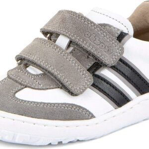 Dětské barefoot kožené tenisky F-MOTION GREY/BLACK Froddo G3130292 - 35