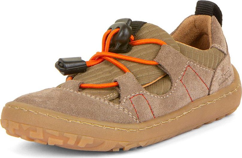 Dětské barefoot tenisky TRACK Olive Froddo G3130243-6 hnědá - 38