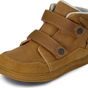Dětské celoroční barefoot boty Bugga NUVA Brown B00198-18 - 33