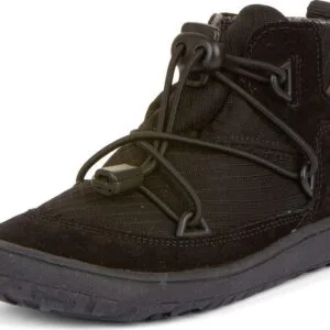 Dětské celoroční barefoot boty TEX TRACK Black Froddo G3110257-2 - černá - 31