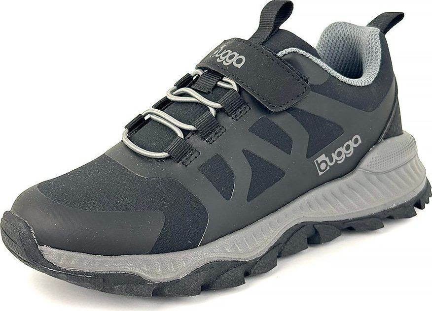 Dětské outdoorové boty na suchý zip Bugga ORZA Black B00206-10 - 38