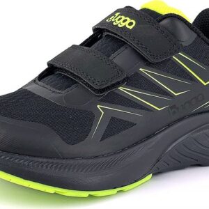 Dětské outdoorové boty na suchý zip Bugga SOLIS Black B00204-10 - 38