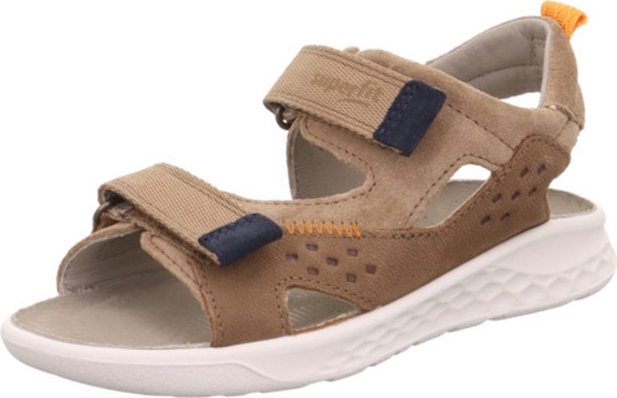 Dětské sandály LAGOON MIDI Brown/Orange Superfit 1-001041-3000 - 33
