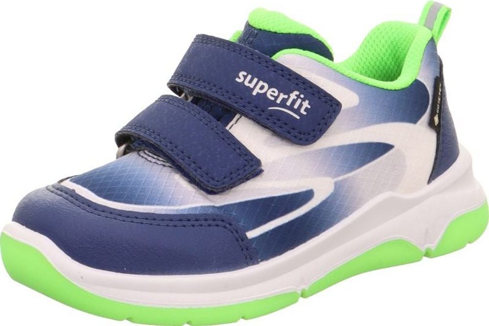 Dětské tenisky COOPER Blue/Light Green GoreTex Superfit 1-006411-8030 - 35