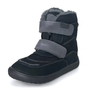 Dětské zimní barefoot boty PRO-tex Protetika - NUT BLACK - 36