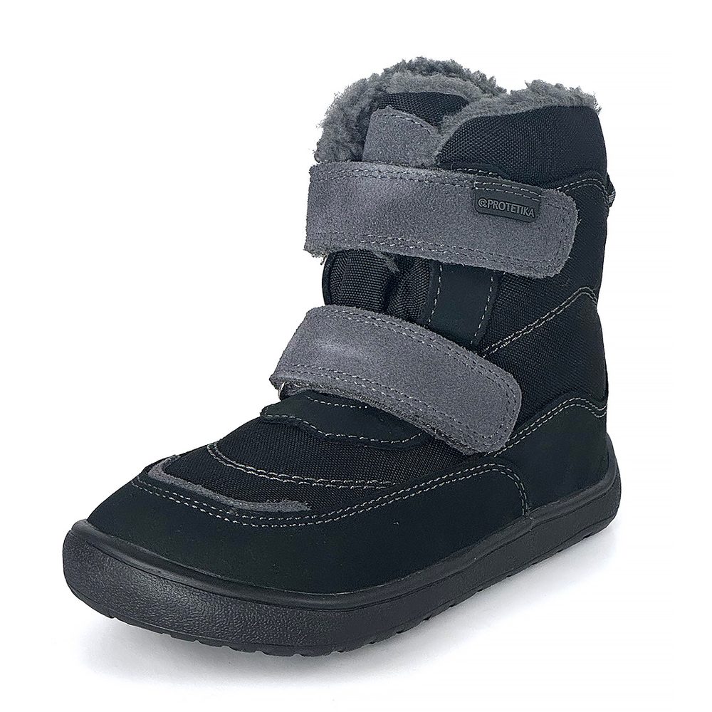 Dětské zimní barefoot boty PRO-tex Protetika - NUT BLACK - 36