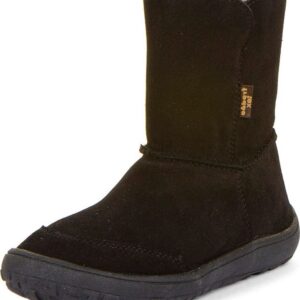 Dětské zimní barefoot boty TEX SUEDE Black