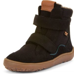 Dětské zimní barefoot boty TEX WINTER Black Froddo G3160247-16 - 23
