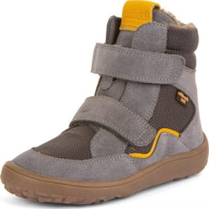 Dětské zimní barefoot boty TEX WINTER Gray