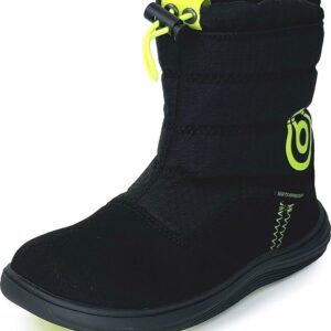 Dětské zimní barefoot boty s membránou Bugga RUBA Black B00197-10 - 33