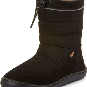 Dětské zimní barefoot sněhule UP TEX SNOW WOOL Black G3160249 - 30