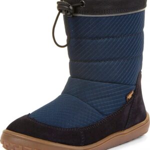 Dětské zimní barefoot sněhule UP TEX SNOW WOOL Dark Blue G3160249-1 - 36