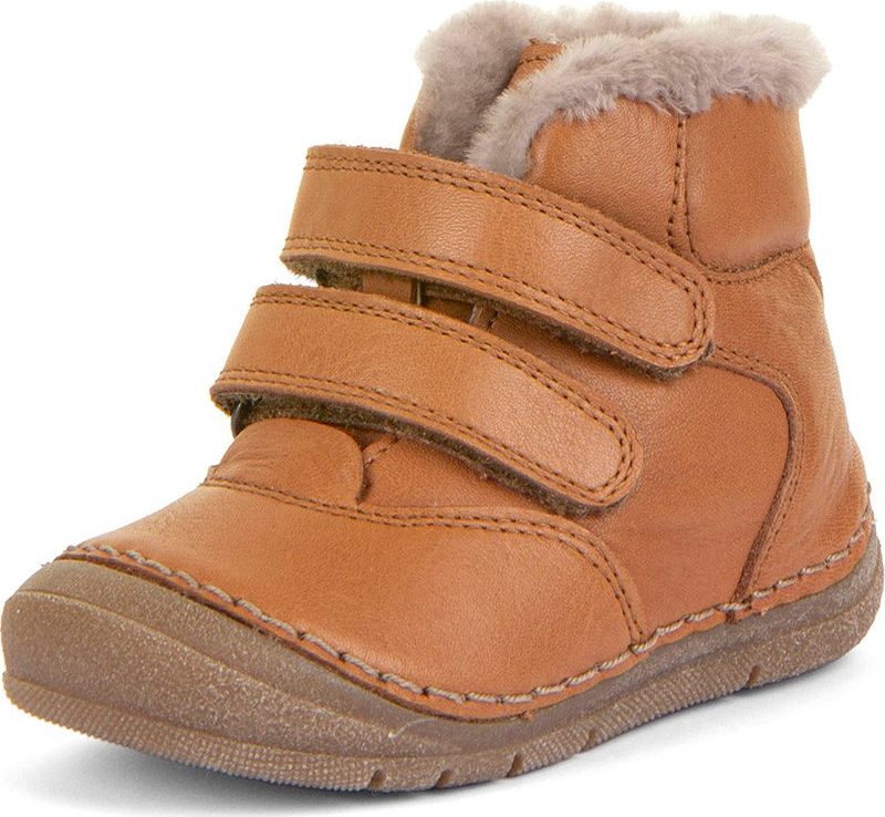 Dětské zimní boty Flexible PAIX UP WINTER Cognac