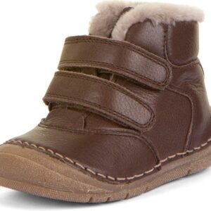 Dětské zimní boty Flexible PAIX UP WINTER Dark Brown