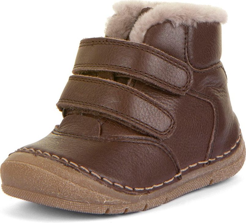 Dětské zimní boty Flexible PAIX UP WINTER Dark Brown
