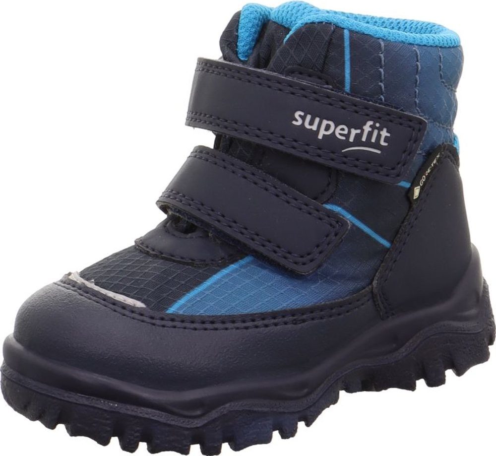 Dětské zimní boty Superfit HUSKY+ Blue/Turquoise GTX 1-006062-8000 - 30