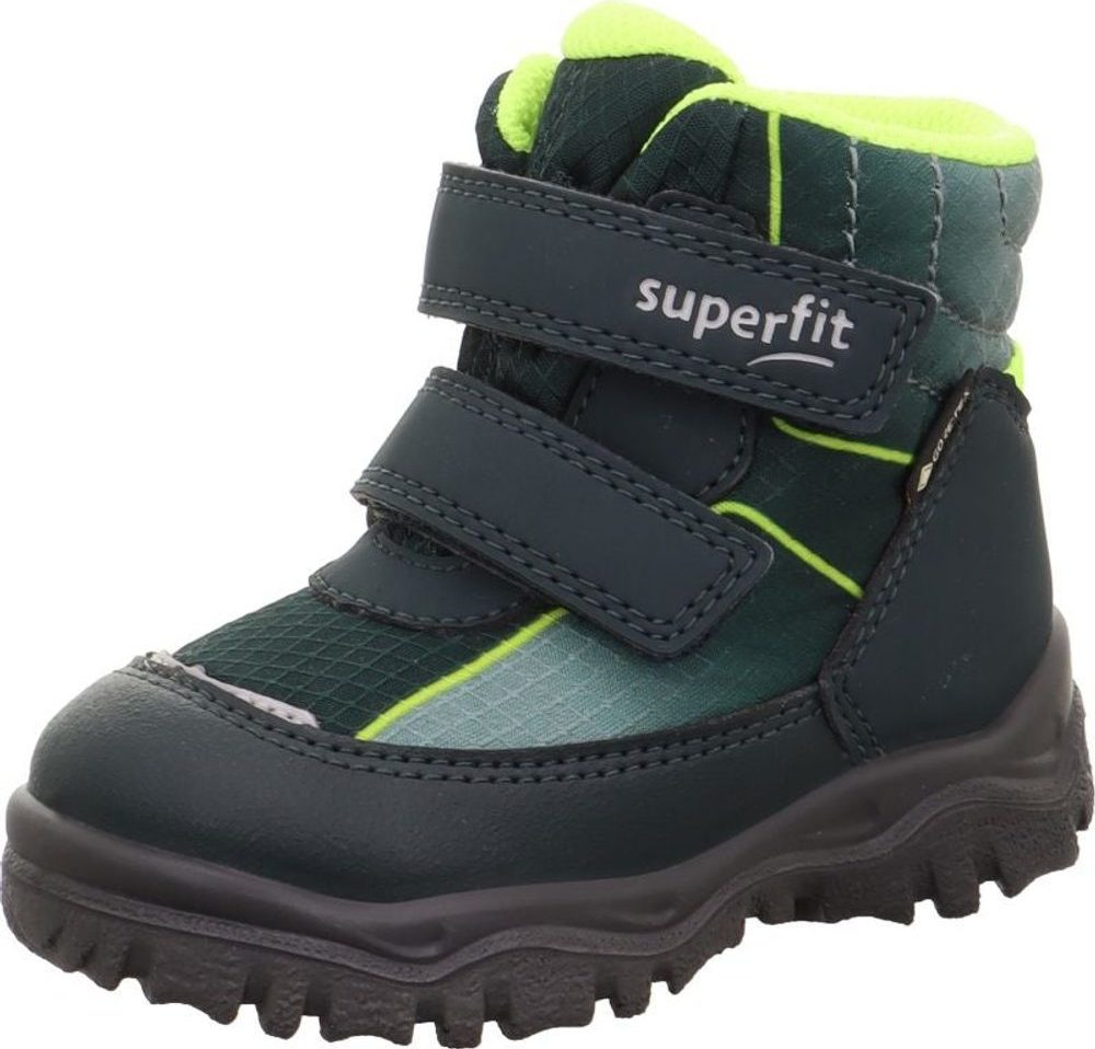 Dětské zimní boty Superfit HUSKY+ Green/Yellow GTX 1-006062-7000 - 30