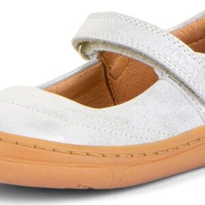 Dívčí barefoot baleríny MARY J Silver Froddo G3140184-6 stříbrná - 37