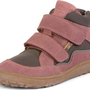 Dívčí barefoot boty TEX AUTUMN Gray/Pink Froddo G3110254-6 - šedá - 40