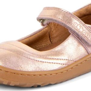 Dívčí barefoot kožené baleríny MARY J PINK/GOLD Froddo G3140195-1 - 35