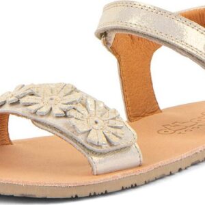 Dívčí barefoot sandály FLEXY FLOWERS Gold Shine Froddo G3150289 - 35