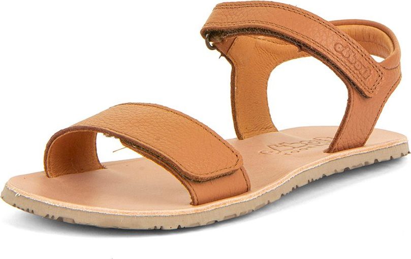 Dívčí barefoot sandály FLEXY LIA Cognac Froddo G3150264-2 hnědá - 36