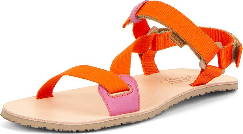 Dívčí barefoot sandály FLEXY STRAPS Orange Froddo G3150284-5 oranžová - 42