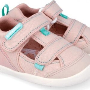 Dívčí barefoot sandály LONA BASICA BEIGE ROSA Biomecanics 262191-E032 - 26
