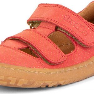 Dívčí barefoot sandály SANDAL Coral Froddo G3150266-13 červená - 38