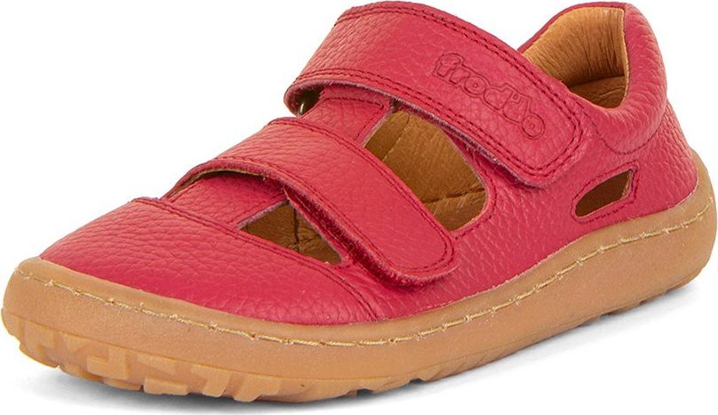 Dívčí barefoot sandály SANDAL Red Froddo G3150266-5 červená - 29