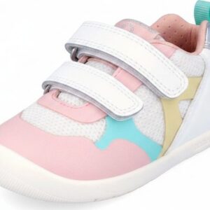 Dívčí barefoot tenisky SPORT BLANCO Y MULTICOLOR Biomecanisc 262165-D310 - 26