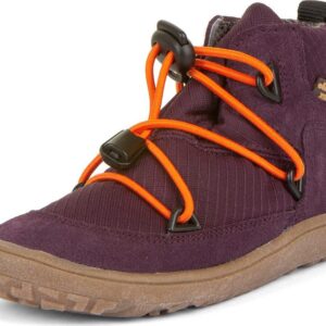 Dívčí celoroční barefoot boty TEX TRACK Purple