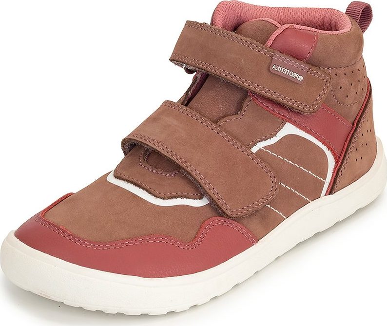 Dívčí celoroční boty Barefoot TIRA OLD PINK