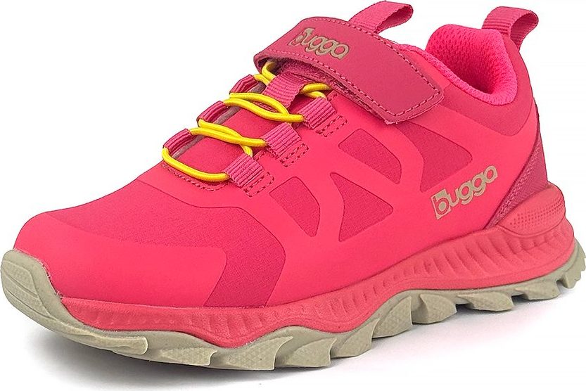 Dívčí outdoorové boty na suchý zip Bugga ORZA Pink B00206-03 - 38