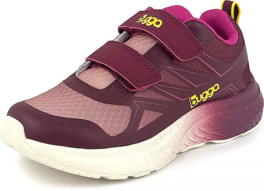 Dívčí outdoorové boty na suchý zip Bugga SOLIS Pink B00204-03 - 38