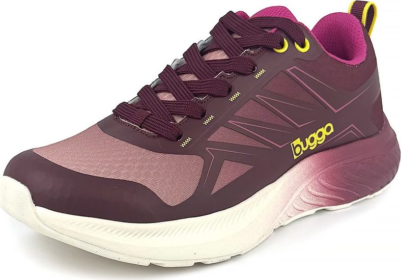 Dívčí outdoorové boty na tkaničky Bugga SOLIS Pink B00205-03 - 40