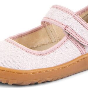 Dívčí plátěné barefoot baleríny CANVAS BALETTY PINK SHINE FRODDO G1700437 - 36