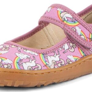 Dívčí plátěné barefoot baleríny CANVAS BALETTY WHITE/PINK FRODDO G1700437-3 - 36