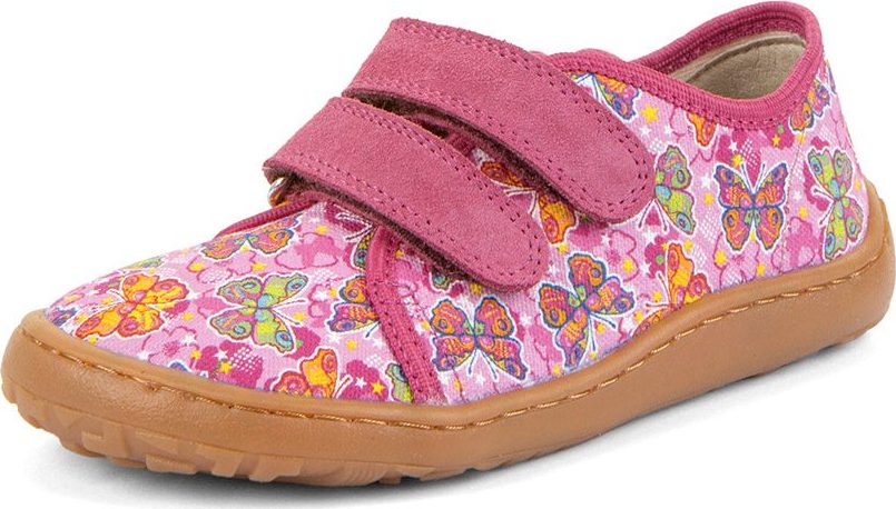 Dívčí plátěné barefoot tenisky CANVAS FUXIA/PINK Froddo G1700440-11 - 31