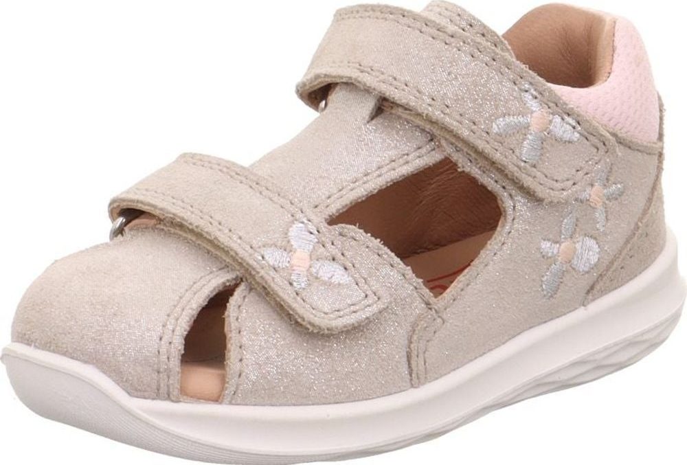 Dívčí sandály BUMBLEBEE Beige/Pink Superfit 1-000397-4000 - 24