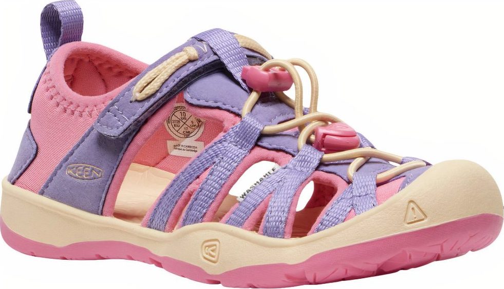 Dívčí sandály KEEN MOXIE SANDAL purple haze/pink lemonade - 35