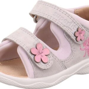 Dívčí sandály POLLY Light Grey/Pink Superfit 1-600098-2500 - 26