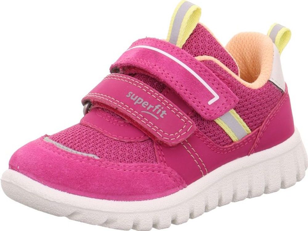 Dívčí tenisky SPORT7 MINI Pink/Orange Superfit 1-006203-5510 - 32