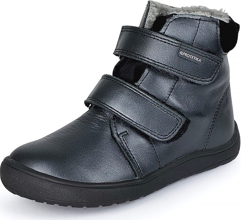 Dívčí zimní barefoot boty PRO-tex Protetika - BEKA BLACK - 36