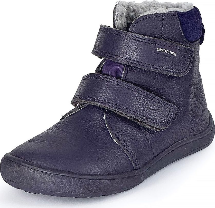 Dívčí zimní barefoot boty PRO-tex Protetika - BEKA PURPLE - 36