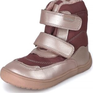 Dívčí zimní barefoot boty PRO-tex Protetika - NUT PINK - 36