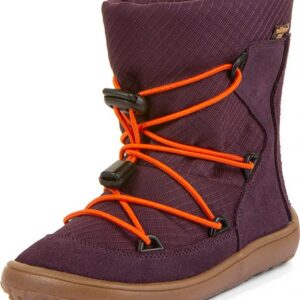 Dívčí zimní barefoot boty TEX TRACK WOOL Purple G3160251-4 - 38