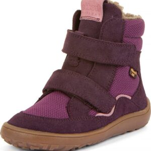 Dívčí zimní barefoot boty TEX WINTER Purple Froddo G3160247-7 - 38