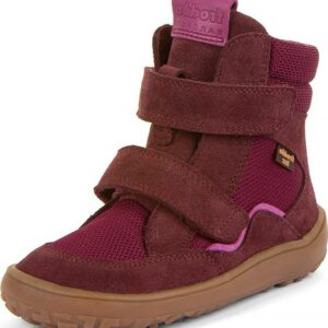 Dívčí zimní barefoot boty TEX WINTER TL Bordeaux Froddo G3160247-6T - 36